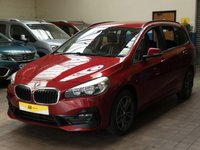 USED 2018 68 BMW 2 SERIES 2.0 220D XDRIVE SPORT GRAN TOURER 5d 188 BHP SAT NAV PART LEATHER CRUISE FREE 12 MONTHS GOLD WARRANTY