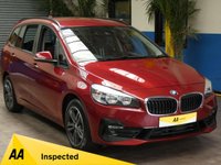 USED 2018 68 BMW 2 SERIES 2.0 220D XDRIVE SPORT GRAN TOURER 5d 188 BHP SAT NAV PART LEATHER CRUISE FREE 12 MONTHS GOLD WARRANTY