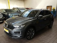 USED 2020 20 VOLKSWAGEN T-ROC 1.5 R-LINE TSI EVO DSG 5d 148 BHP STUNNING EXAMPLE SAT NAV PART LEATHER INTERIOR VW WARRANTY MAR 2023