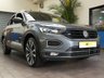 USED 2020 20 VOLKSWAGEN T-ROC 1.5 R-LINE TSI EVO DSG 5d 148 BHP STUNNING EXAMPLE SAT NAV PART LEATHER INTERIOR VW WARRANTY MAR 2023