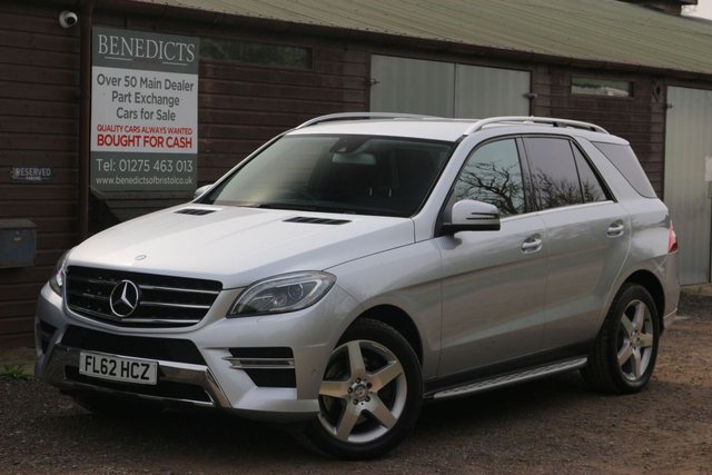 2012 62 Mercedes-Benz M-Class 2.1 ML250 BLUETEC SPORT 5d 204 BHP