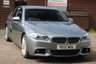 USED 2012 12 BMW 5 SERIES 3.0 530D M SPORT 4d 255 BHP ULTRA LOW MILES & 6x BMW SERVICES!