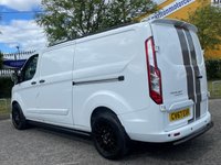 USED 2017 67 FORD TRANSIT CUSTOM 290 TDCi 105 L2 LWB [ Alloys Sport Bars  ] LR P/V  18" T SPORT GLOSS BLACK ALLOYS