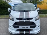 USED 2017 67 FORD TRANSIT CUSTOM 290 TDCi 105 L2 LWB [ Alloys Sport Bars  ] LR P/V  18" T SPORT GLOSS BLACK ALLOYS