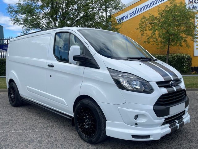 2017 67 Ford Transit Custom 290 TDCi 105 L2 LWB [ Alloys Sport Bars  ] LR P/V 