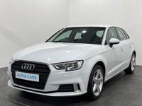 USED 2017 17 AUDI A3 1.0 SPORTBACK TFSI SPORT 5d 114 BHP Extremely well cared for Audi A 3  apple play, navigation , in stock and ready for FREE UK DELIVERY