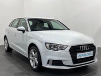 USED 2017 17 AUDI A3 1.0 SPORTBACK TFSI SPORT 5d 114 BHP Extremely well cared for Audi A 3  apple play, navigation , in stock and ready for FREE UK DELIVERY