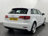 USED 2017 17 AUDI A3 1.0 SPORTBACK TFSI SPORT 5d 114 BHP Extremely well cared for Audi A 3  apple play, navigation , in stock and ready for FREE UK DELIVERY