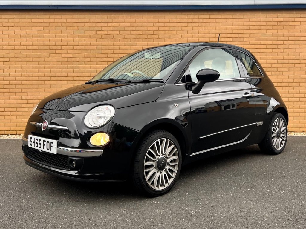 USED 2015 65 FIAT 500 LOUNGE // 3d // 1.2 69 BHP // px swap 