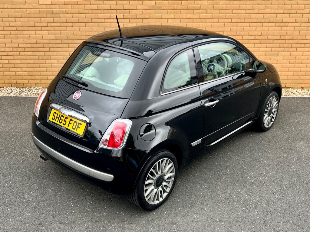 USED 2015 65 FIAT 500 LOUNGE // 3d // 1.2 69 BHP // px swap 
