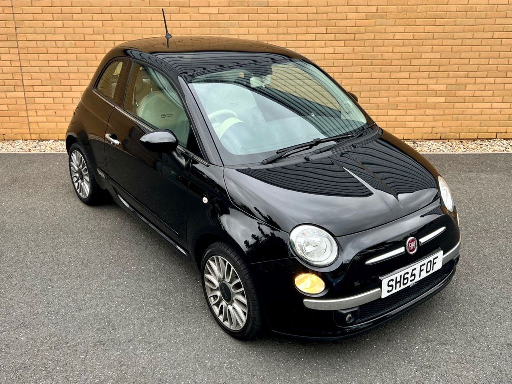 USED 2015 65 FIAT 500 LOUNGE // 3d // 1.2 69 BHP // px swap 