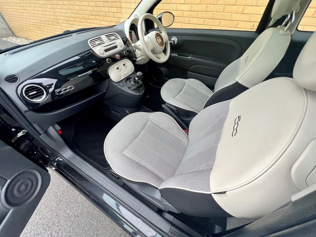 USED 2015 65 FIAT 500 LOUNGE // 3d // 1.2 69 BHP // px swap 