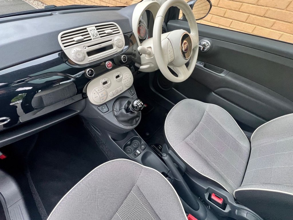 USED 2015 65 FIAT 500 LOUNGE // 3d // 1.2 69 BHP // px swap 