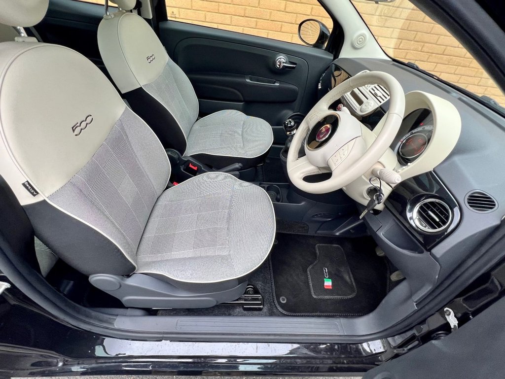 USED 2015 65 FIAT 500 LOUNGE // 3d // 1.2 69 BHP // px swap 