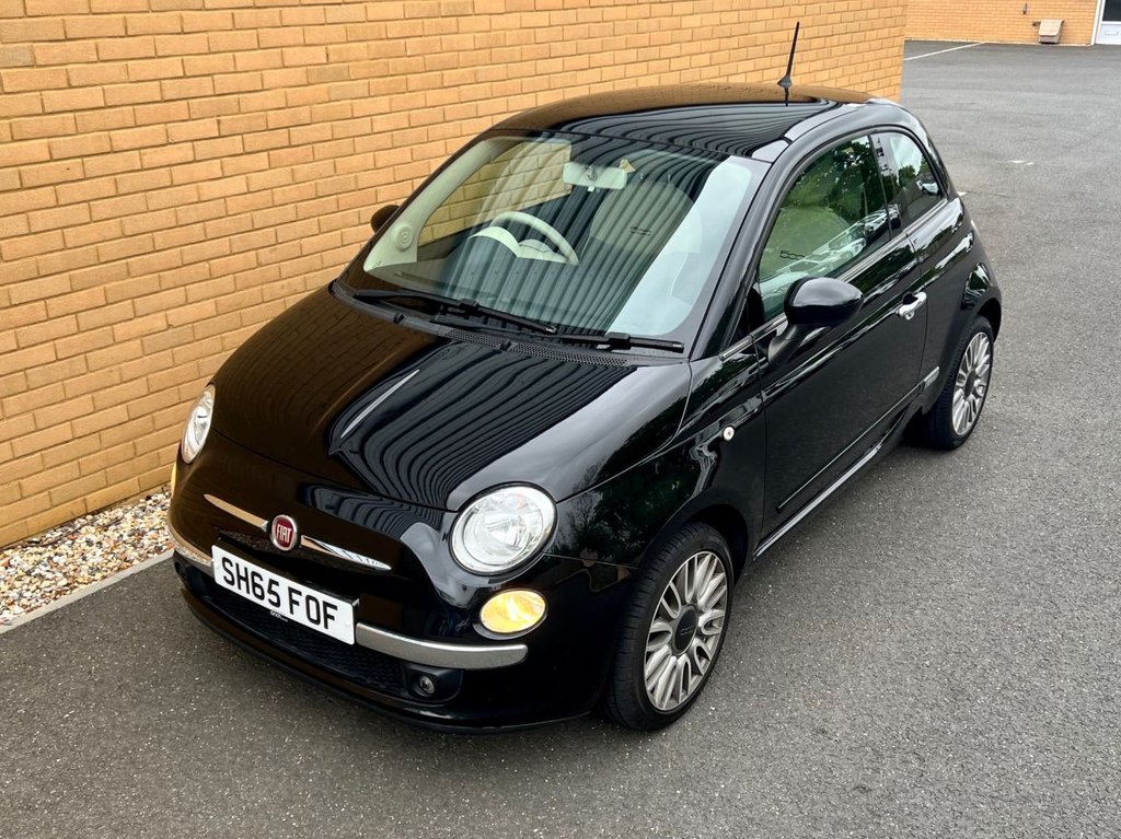 USED 2015 65 FIAT 500 LOUNGE // 3d // 1.2 69 BHP // px swap 