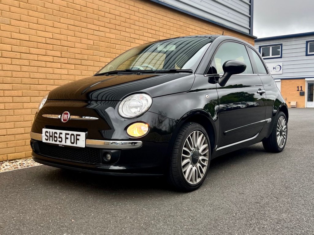 USED 2015 65 FIAT 500 LOUNGE // 3d // 1.2 69 BHP // px swap 