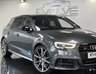 USED 2016 66 AUDI A3 2.0 S3 SPORTBACK TFSI QUATTRO BLACK EDITION 5d 306 BHP VIRTUAL,BANG&OLUFSEN, LEATHER!