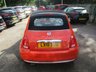 USED 2018 18 FIAT 500C 1.2 ANNIVERSARIO CONVERTIBLE 2d 69 BHP *VERY RARE SPECIAL EDITION* Low Mileage, One Owner, Just Serviced, MOT until March 2023, Convertible, Great fuel economy!