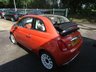 USED 2018 18 FIAT 500C 1.2 ANNIVERSARIO CONVERTIBLE 2d 69 BHP *VERY RARE SPECIAL EDITION* Low Mileage, One Owner, Just Serviced, MOT until March 2023, Convertible, Great fuel economy!