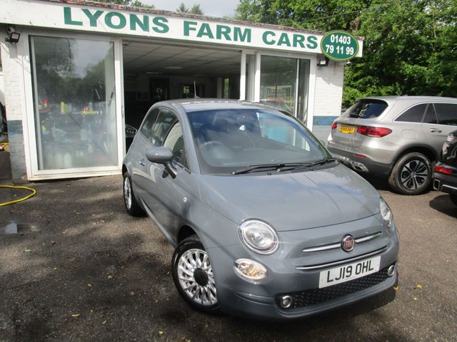 2019 19 Fiat 500 1.2 LOUNGE 3d 69 BHP NEW SHAPE *7