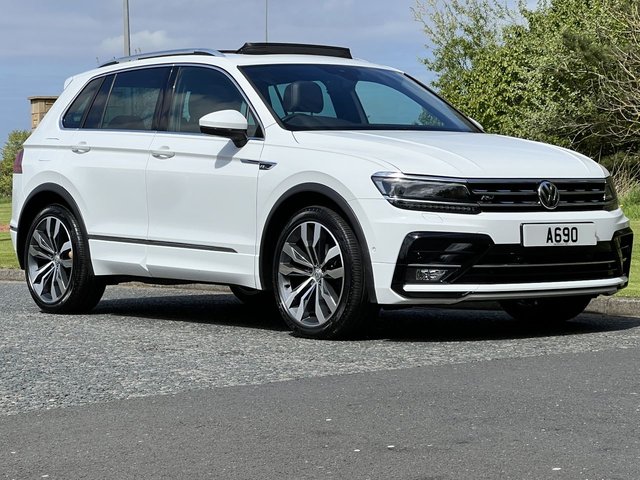 2017 67 Volkswagen Tiguan 2.0 R LINE TDI BMT 4MOTION DSG 5d 148 BHP