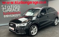 USED 2015 65 AUDI Q3 2.0 TDI QUATTRO S LINE PLUS 5d 182 BHP PLUS MODELWITH QUATTRO & HEATED LEATHER & AUTOMATIC