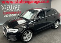 USED 2015 65 AUDI Q3 2.0 TDI QUATTRO S LINE PLUS 5d 182 BHP PLUS MODELWITH QUATTRO & HEATED LEATHER & AUTOMATIC