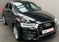 USED 2015 65 AUDI Q3 2.0 TDI QUATTRO S LINE PLUS 5d 182 BHP PLUS MODELWITH QUATTRO & HEATED LEATHER & AUTOMATIC