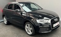 USED 2015 65 AUDI Q3 2.0 TDI QUATTRO S LINE PLUS 5d 182 BHP PLUS MODELWITH QUATTRO & HEATED LEATHER & AUTOMATIC