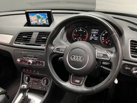 USED 2015 65 AUDI Q3 2.0 TDI QUATTRO S LINE PLUS 5d 182 BHP PLUS MODELWITH QUATTRO & HEATED LEATHER & AUTOMATIC
