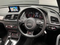 USED 2015 65 AUDI Q3 2.0 TDI QUATTRO S LINE PLUS 5d 182 BHP PLUS MODELWITH QUATTRO & HEATED LEATHER & AUTOMATIC