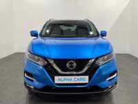 USED 2018 18 NISSAN QASHQAI 1.2 N-CONNECTA DIG-T 5d 113 BHP Ultra Low mileage 6608 Nissan Qashqai ,panoramic glass roof, media / navigation, Spectacular Vivid blue  stock and ready for FREE  UK delivery
