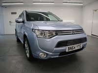USED 2014 64 MITSUBISHI OUTLANDER 2.0 PHEV GX 4H 5d 162 BHP STUNNING CONDITION, LOW MILES AND FULL SERVICE HISTORY.