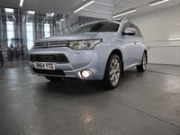 USED 2014 64 MITSUBISHI OUTLANDER 2.0 PHEV GX 4H 5d 162 BHP STUNNING CONDITION, LOW MILES AND FULL SERVICE HISTORY.