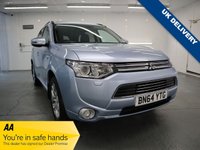 USED 2014 64 MITSUBISHI OUTLANDER 2.0 PHEV GX 4H 5d 162 BHP STUNNING CONDITION, LOW MILES AND FULL SERVICE HISTORY.