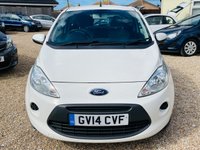 USED 2014 14 FORD KA 1.2 EDGE 3d 69 BHP Superb 1 lady owner low mileage Ford Ka