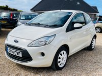 USED 2014 14 FORD KA 1.2 EDGE 3d 69 BHP Superb 1 lady owner low mileage Ford Ka