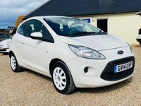 USED 2014 14 FORD KA 1.2 EDGE 3d 69 BHP Superb 1 lady owner low mileage Ford Ka