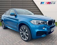 USED 2018 68 BMW X6 3.0 XDRIVE30D M SPORT EDITION 4d 255 BHP JUST 25K MILES, LONG BEACH BLUE