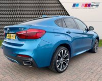 USED 2018 68 BMW X6 3.0 XDRIVE30D M SPORT EDITION 4d 255 BHP JUST 25K MILES, LONG BEACH BLUE