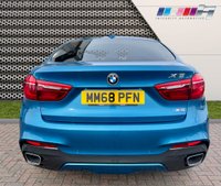 USED 2018 68 BMW X6 3.0 XDRIVE30D M SPORT EDITION 4d 255 BHP JUST 25K MILES, LONG BEACH BLUE