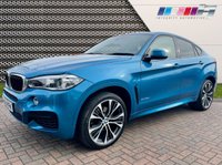USED 2018 68 BMW X6 3.0 XDRIVE30D M SPORT EDITION 4d 255 BHP JUST 25K MILES, LONG BEACH BLUE
