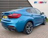 USED 2018 68 BMW X6 3.0 XDRIVE30D M SPORT EDITION 4d 255 BHP JUST 25K MILES, LONG BEACH BLUE