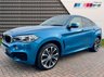 USED 2018 68 BMW X6 3.0 XDRIVE30D M SPORT EDITION 4d 255 BHP JUST 25K MILES, LONG BEACH BLUE