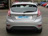 USED 2015 65 FORD FIESTA 1.0 ZETEC 3d 99 BHP Finished in INGOT SILVER METALLIC with contrasting GREY Cloth interior trim. This Fiesta is a small family 3 door car that you can really enjoy driving. Economical and cheap to run, stylish to look at and some great features. Specification includes, Zero road tax, B/Tooth, Alloys, Air Con and Heated front Screen, makes this a must for the first time driver or small family. Serviced at 12349 miles, 24103 miles, 29391 miles, 40267 miles, 61751 miles, 72135 miles, 80596 miles and at 84157 miles.