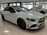 USED 2021 21 MERCEDES-BENZ A-CLASS 2.0 AMG A 35 4MATIC PREMIUM PLUS 5d 302 BHP BURMESTER + PANORAMIC ROOF + FULLY LOADED PREMIUM PLUS A35!