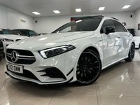 USED 2021 21 MERCEDES-BENZ A-CLASS 2.0 AMG A 35 4MATIC PREMIUM PLUS 5d 302 BHP BURMESTER + PANORAMIC ROOF + FULLY LOADED PREMIUM PLUS A35!