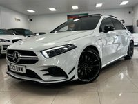 USED 2021 21 MERCEDES-BENZ A-CLASS 2.0 AMG A 35 4MATIC PREMIUM PLUS 5d 302 BHP BURMESTER + PANORAMIC ROOF + FULLY LOADED PREMIUM PLUS A35!