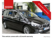 USED 2018 68 BMW 2 SERIES 1.5 218I LUXURY GRAN TOURER 5d 139 BHP 7 SEATS SAT NAV FULL LEATHER INTERIOR 6 MONTHS GOLD WARRANTY