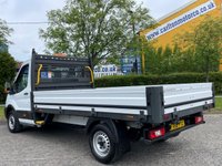 USED 2018 68 FORD TRANSIT 2.0 350 TDCi 130 BHP L3 12fFT DROPSIDE ALLOY BODY RWD Good Payload 12 ft body